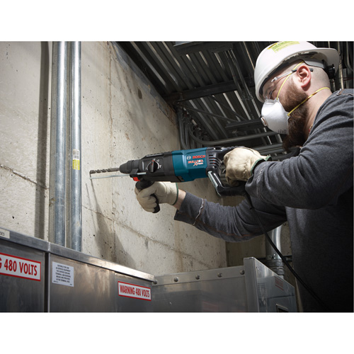 SDS-Plus&reg; Bulldog Xtreme Rotary Hammer, 3/16" - 5/8", 8 A, 0-5800 BPM, 0-1300 RPM, 2.0 ft.-lbs. O-Max
