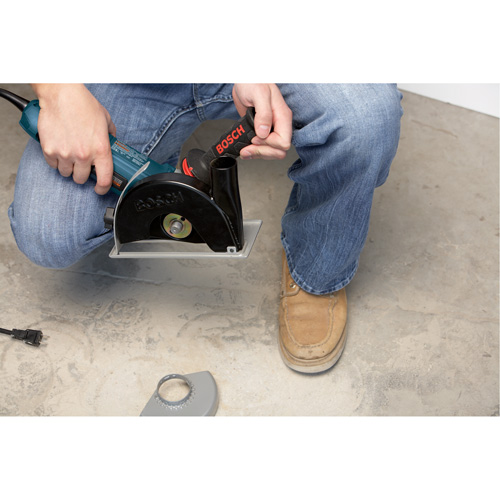 Dust-Extraction Guard For Small Angle Grinders O-Max