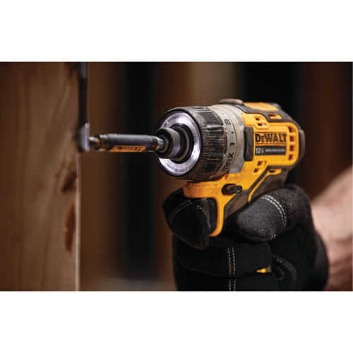 Tournevis &agrave; moteur sans balai Xtreme (outil seulement), 1/4", 12 V, 200 UWO couple max., Lithium-ion bloc-pile O-Max