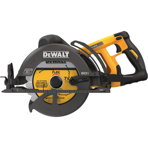 Scie de type &agrave; cr&eacute;maill&egrave;re FlexVolt (outil seulement), 7-1/4", 60 V O-Max
