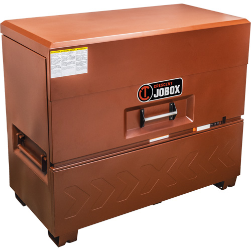 Site-Vault Piano Box, 60" W x 31" D x 39" H, Orange O-Max