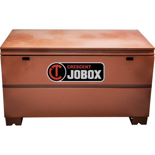 Coffre de chantier de s&eacute;rie Tradesman, 48" x 24" x 27-1/2", Acier, Orange O-Max