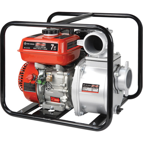 Pompe &agrave; eau &agrave; essence, 196 cc, LCT &agrave; 4 temps, 7,0 CV O-Max