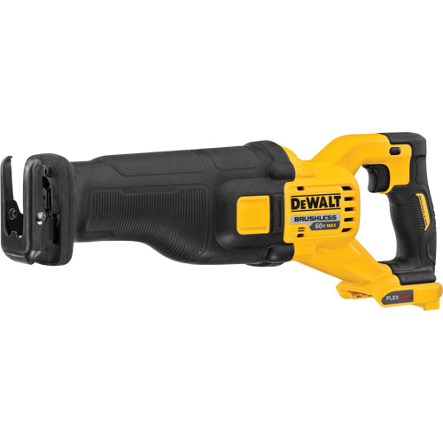 FlexVolt&reg; Max Brushless Reciprocating Saw (Tool Only), 60 V, Lithium-Ion Battery, 0-3000 SPM O-Max