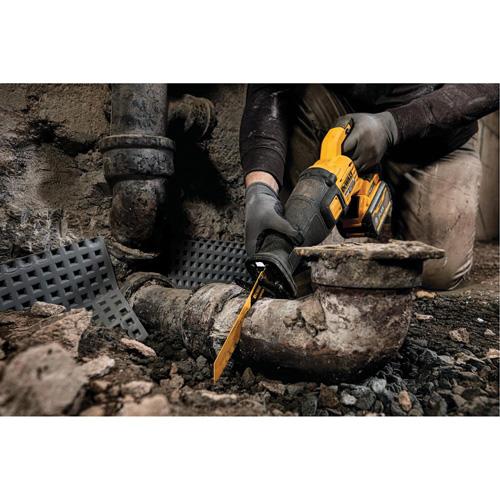 FlexVolt&reg; Max Brushless Reciprocating Saw (Tool Only), 60 V, Lithium-Ion Battery, 0-3000 SPM O-Max
