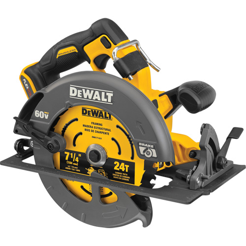 FlexVolt&reg; Max Brushless Circular Saw with Electric Brake (Tool Only), 7-1/4", 60 V O-Max