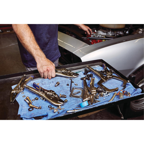 Vise-Grip&reg; Fast Release 6LN Locking Pliers with Wire Cutter, 6" Length, Long Nose O-Max