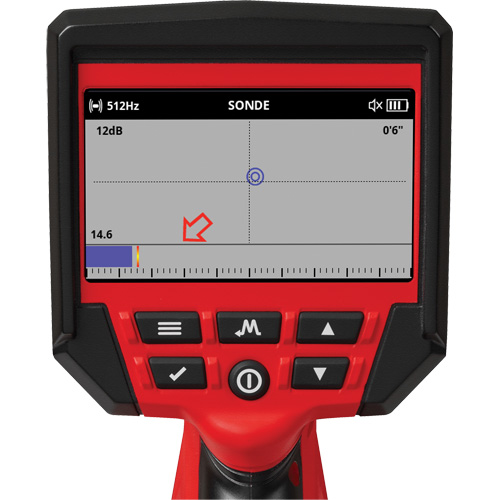 Trousse de localisation de pipeline M12 O-Max