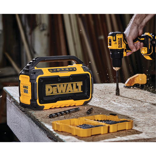 Max Jobsite Bluetooth&reg; Speaker (Tool Only), Lithium-Ion, 12 V/20 V O-Max