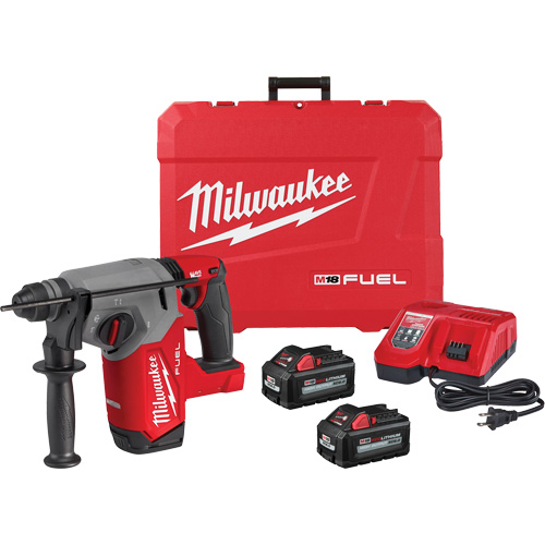 Trousse de perceuse &agrave; percussion avec moteur sans balai, AWS et AFT Max XGT, 18 V, 1", 2 lb-pi., 1330 tr/min O-Max