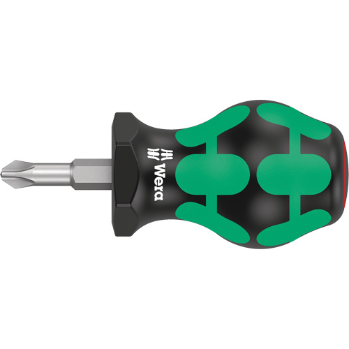 Tournevis de s&eacute;rie courte 350 Phillips, #2, 3-1/8" l, Prise Coussin&eacute;e O-Max