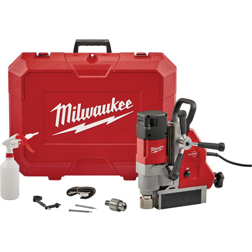 Magnetic Drill Kit, 1-5/8", 750 lbs. Drill Point Pressure O-Max
