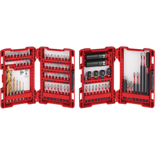 Ensemble de tournevis et perceuse &agrave; chocs Shockwave O-Max
