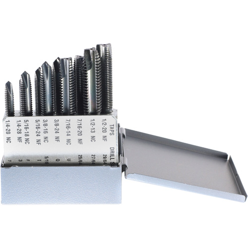 DRILLCO Tap Set, 10 Pieces O-Max