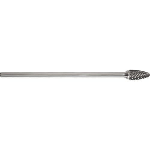 Fraise arboriforme pointue &agrave; simple coupe DRILLCO, SF-1L6 O-Max