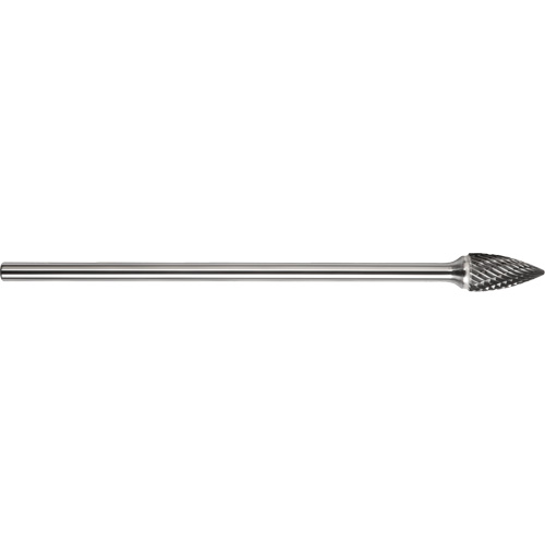 Fraise en forme de flamme &agrave; simple coupe DRILLCO, SG-1L6 O-Max