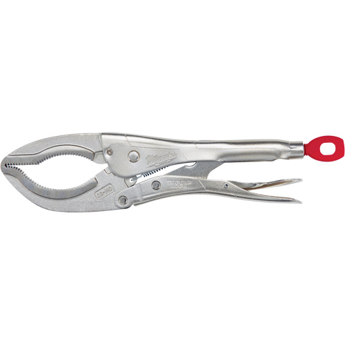 Torque Lock Locking Pliers with Large Jaws, 12" Length, Curved Jaw O-Max