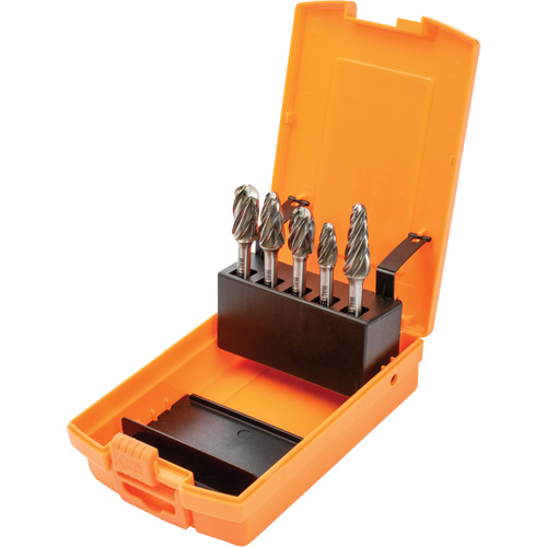 Alu-Cut Carbide Burr Kit, 5 Pieces O-Max