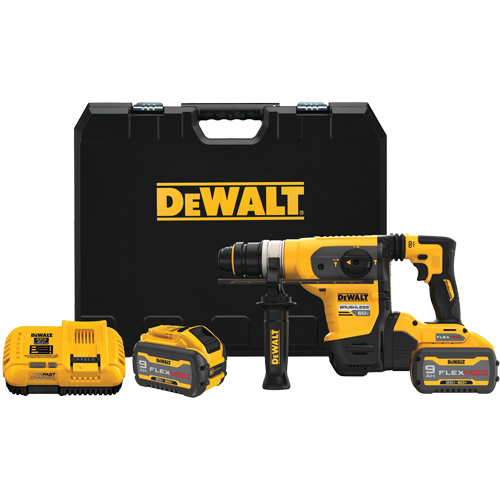 Trousse de marteau perforateur &agrave; moteur sans balai sans fil Max* XR SDS Plus, 60 V, 1-1/4", 725/0-725 tr/min O-Max