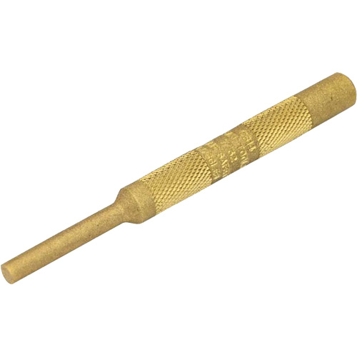 Brass Pin Punch, 7/32" Dia. x 4" L O-Max