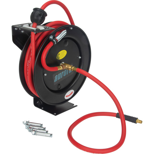 Hose Reel, Air/Water, 3/8" x 25', Single Hose, 300 psi O-Max