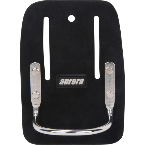 Porte-outil &agrave; anneau en acier, Support pour marteau, Cuir, 0 Poches O-Max