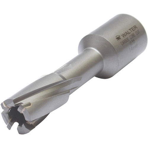 Outil de coupe annulaire avec mandrin soud&eacute;, Diam&egrave;tre de 12 mm, Carbure, Profondeur de la coupe de 30 mm, Tige 3/4" O-Max