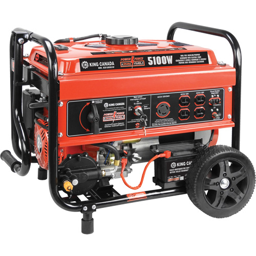 G&eacute;n&eacute;ratrice &agrave; essence/au propane &agrave; d&eacute;marreur &eacute;lectrique O-Max