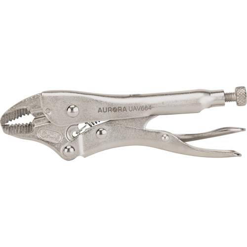 Pince-&eacute;tau avec coupe-fils, Longueur 5", M&acirc;choire courb&eacute;e O-Max