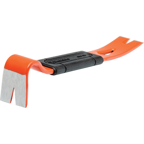 Flat Pry Bar with Grip, 1-1/4" W, 7" L O-Max
