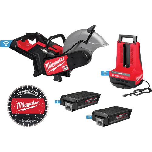 Ensemble scie &agrave; tronçonner MX Fuel avec frein RapidStop, 14" O-Max