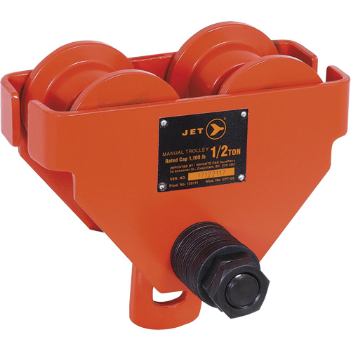 VPT-05 Manual Trolley - VBT Series, 1100 lbs. (0.5 tons) O-Max