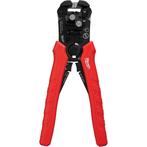 Self-Adjusting Wire Stripper & Cutter, 10 - 20/12 - 22 AWG O-Max