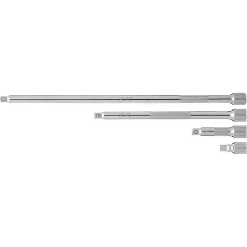 Drive Extension Set, 3/8" Drive, Chrome Finish, 4 Pcs O-Max
