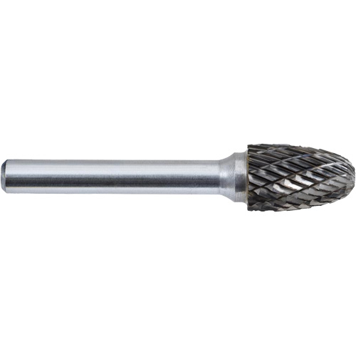 E5-DC Jet-Kut&reg; GP Oval Shape Carbide Bur, 1/2" Dia. O-Max