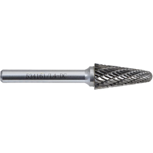 L4-DC Fraise conique 9 JET-KUT (embout rayon), 1/2" dia. O-Max