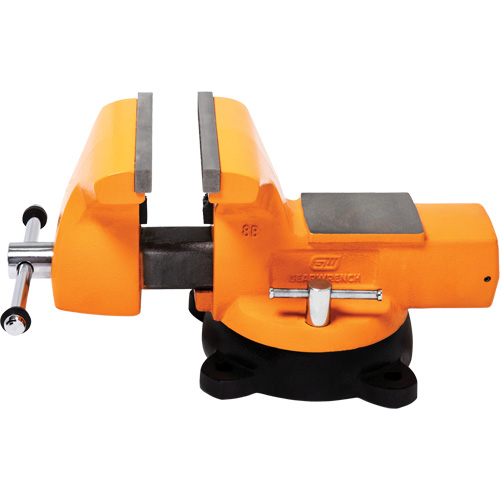 Mechanic's Bench Vise with Anvil, 8" Jaw Width O-Max