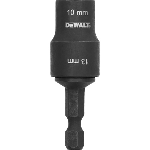 Tourne-&eacute;crou &agrave; double embout d&eacute;tachable FLEXTORQ, 13 mm prise, 4-4/5" lo, Magn&eacute;tique O-Max