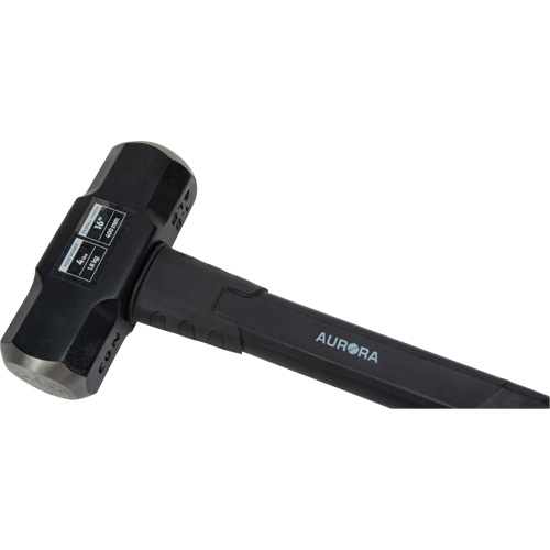 Sledge Hammer, 4 lbs., 16", Fibreglass Handle O-Max
