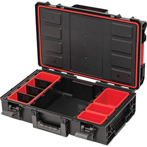 Petite boîte &agrave; outils Arx, 23" x 15" x 7-1/2", Noir O-Max
