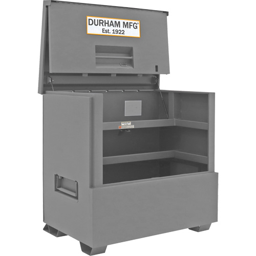 38.3 cu. ft. Jobsite Piano Box, 48-1/2" W x 33-7/8" D x 49-7/16" H, Grey O-Max