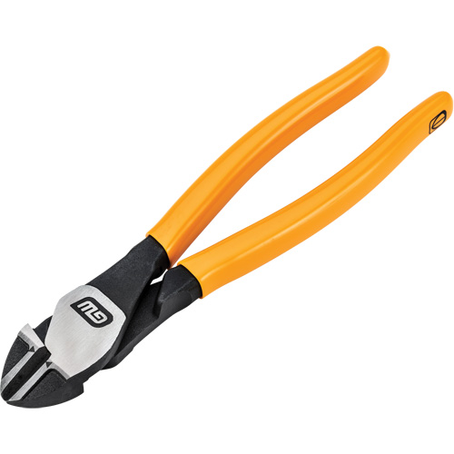 PITBULL Diagonal Cutting Plier Dipped Handle, 8" L O-Max