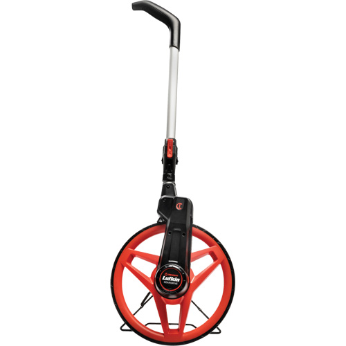 Roue d'arpentage SAE professionnelle Centerline, 12"/30.48 cm, Gamme de 10 000', Pieds O-Max