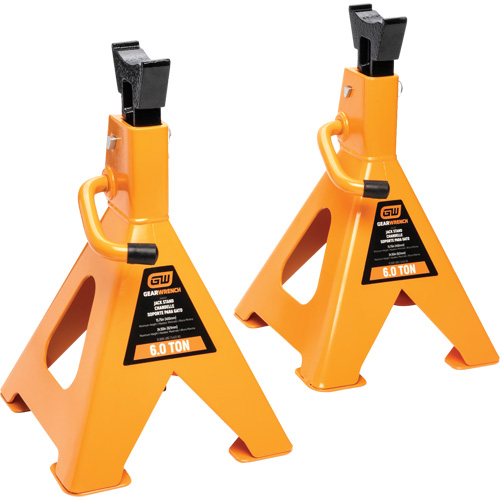 Cric &agrave; rochet, Tige verrouillable, Capacit&eacute; de 6 tonnes, 15-3/4" - 24-1/2" h O-Max