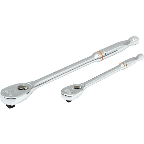 90-Tooth Long Handle Teardrop Ratchet Set O-Max