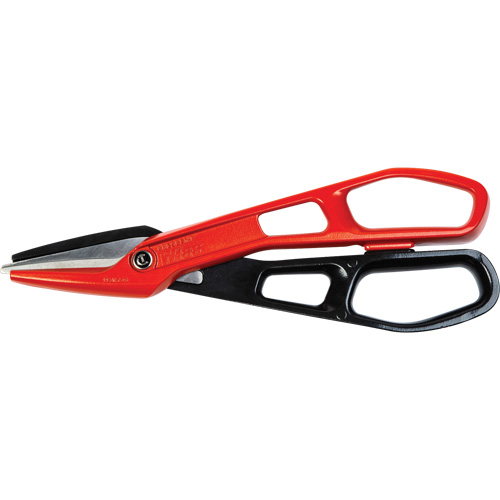 Lightweight Aluminum Tinner Snips, 3" Cut Length, Straight Cut O-Max