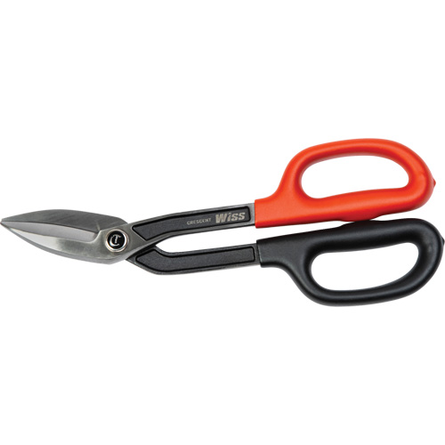 Offset Pattern Tinner Snips, 2" Cut Length, Straight Cut O-Max