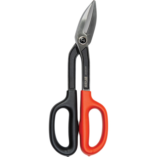 Offset Pattern Tinner Snips, 2" Cut Length, Straight Cut O-Max