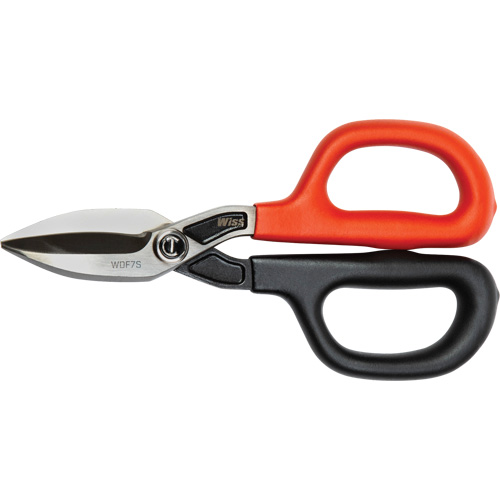 Cisaille de ferblantier droite, Longueur de coupe de 1-31/50", Coupe Droit O-Max