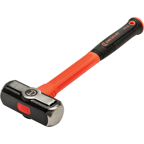 Marteau d'ing&eacute;nieur en fibre de verre, Poids de la t&ecirc;te 2.5 lb, 13-1/2" lo O-Max